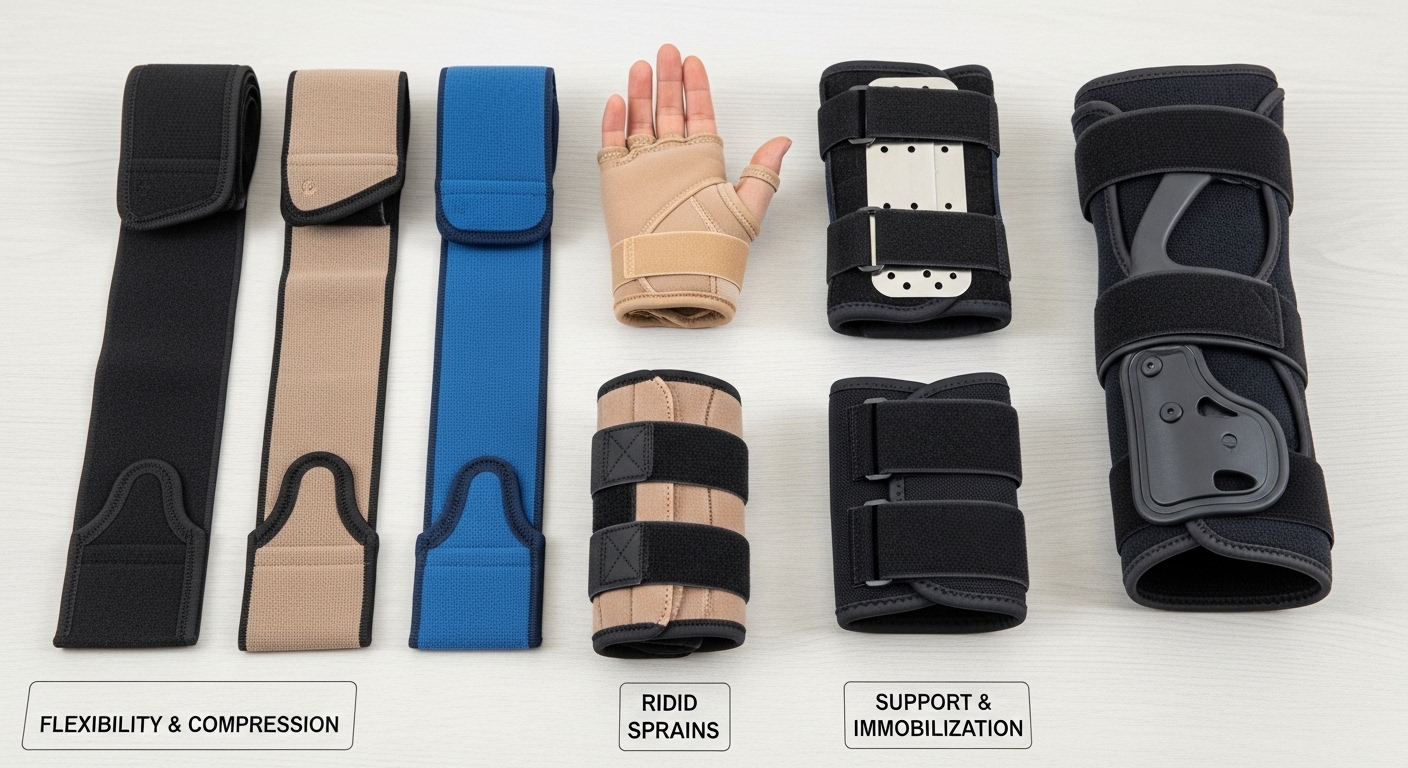 다양한 종류의 아대 모습