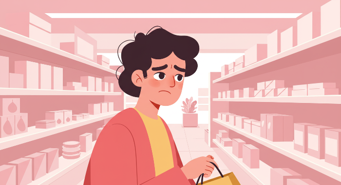 트럼프 대통령의 관세 정책 뉴스와 함께 테무 앱에서 가격이 오른 상품을 보고 놀란 소비자