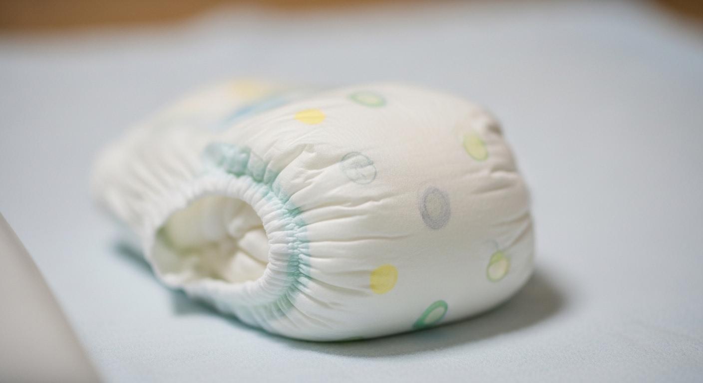 기저귀 클때 채우는 법