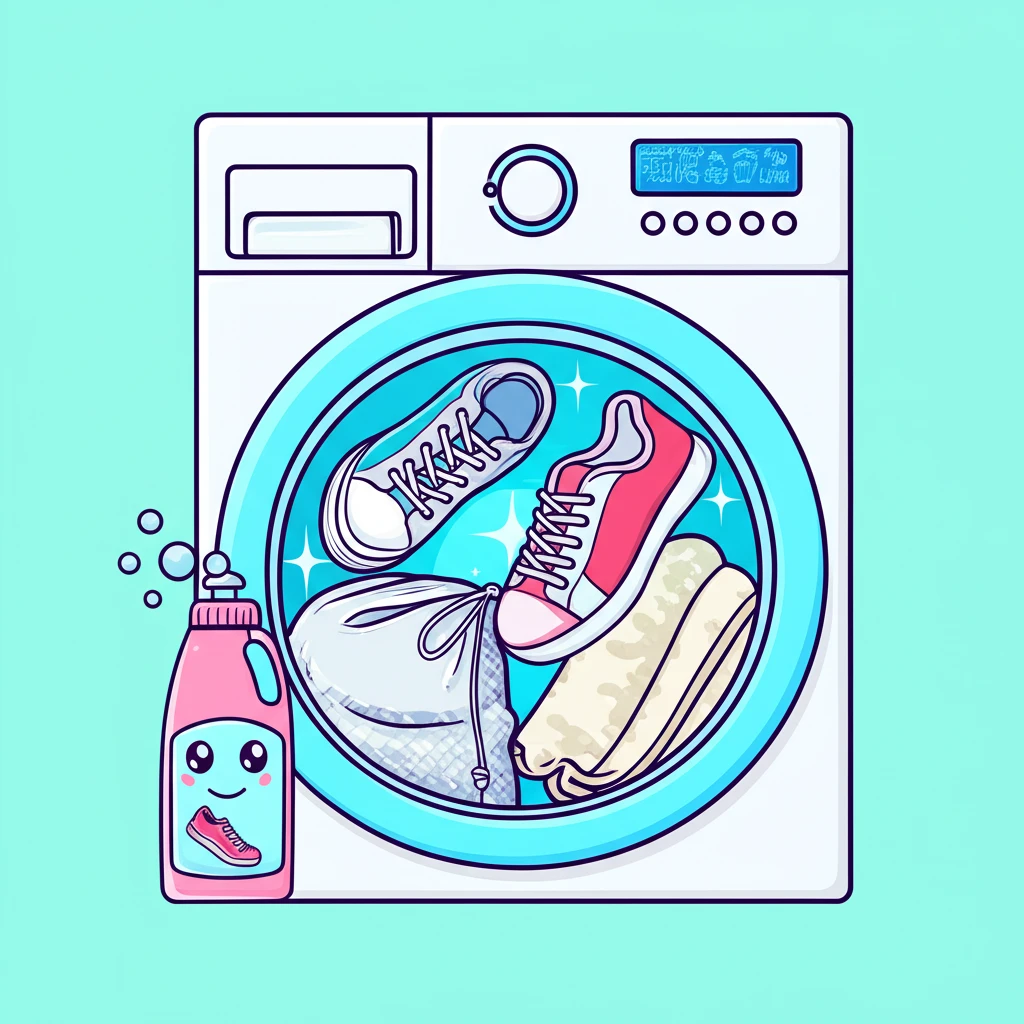 세탁기로 운동화 세탁 올바른 방법과 ..