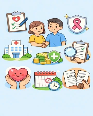 암보험 가입부터 유지 해지까지 보장 구조 설명8