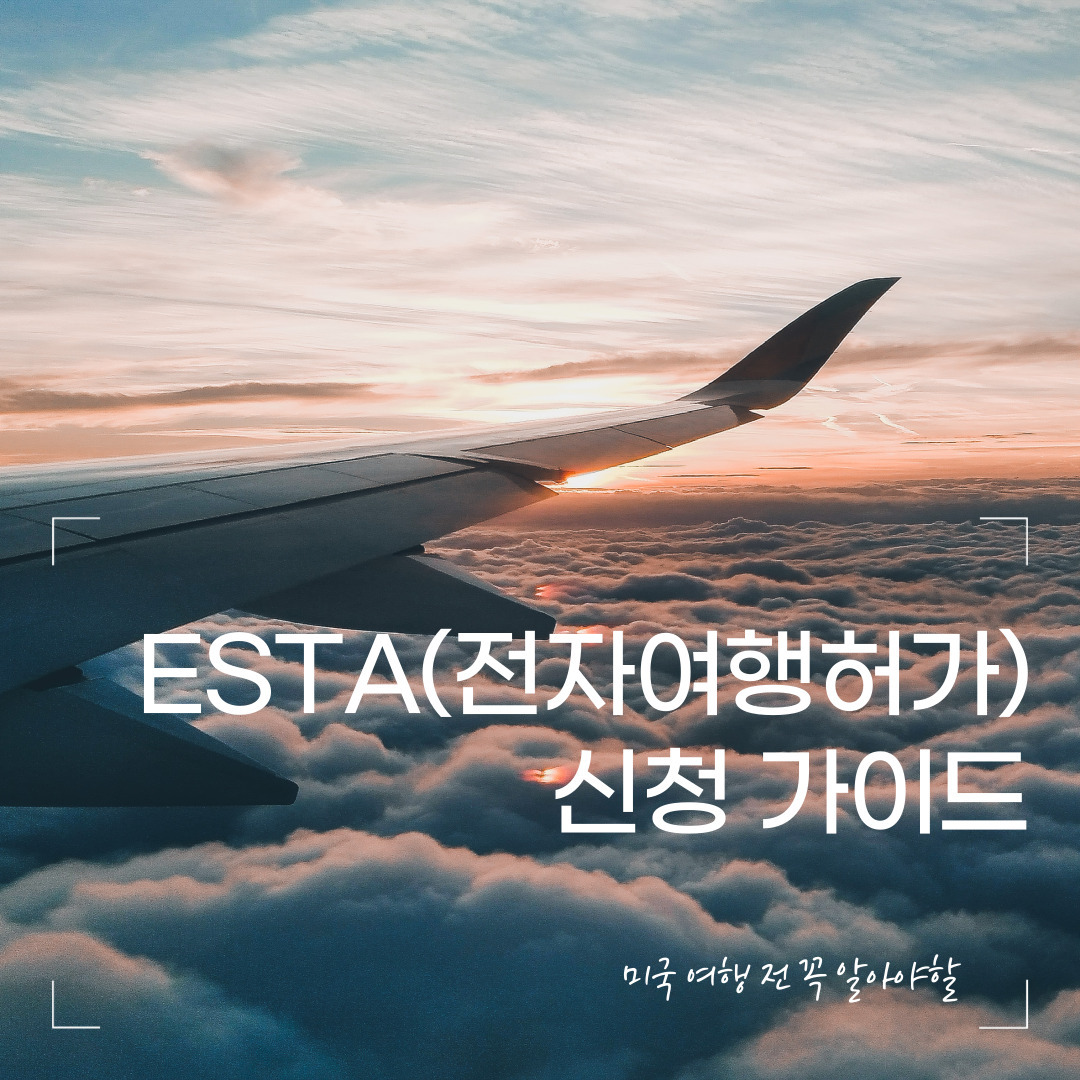 미국 여행 전 꼭 알아야 할 ESTA(전자여행허가) 신청 가이드