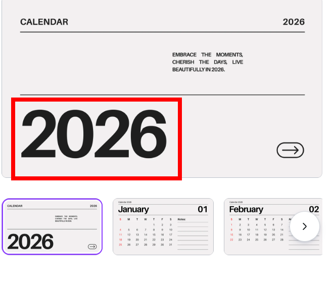 2026년 달력 무료 다운로드 사이트