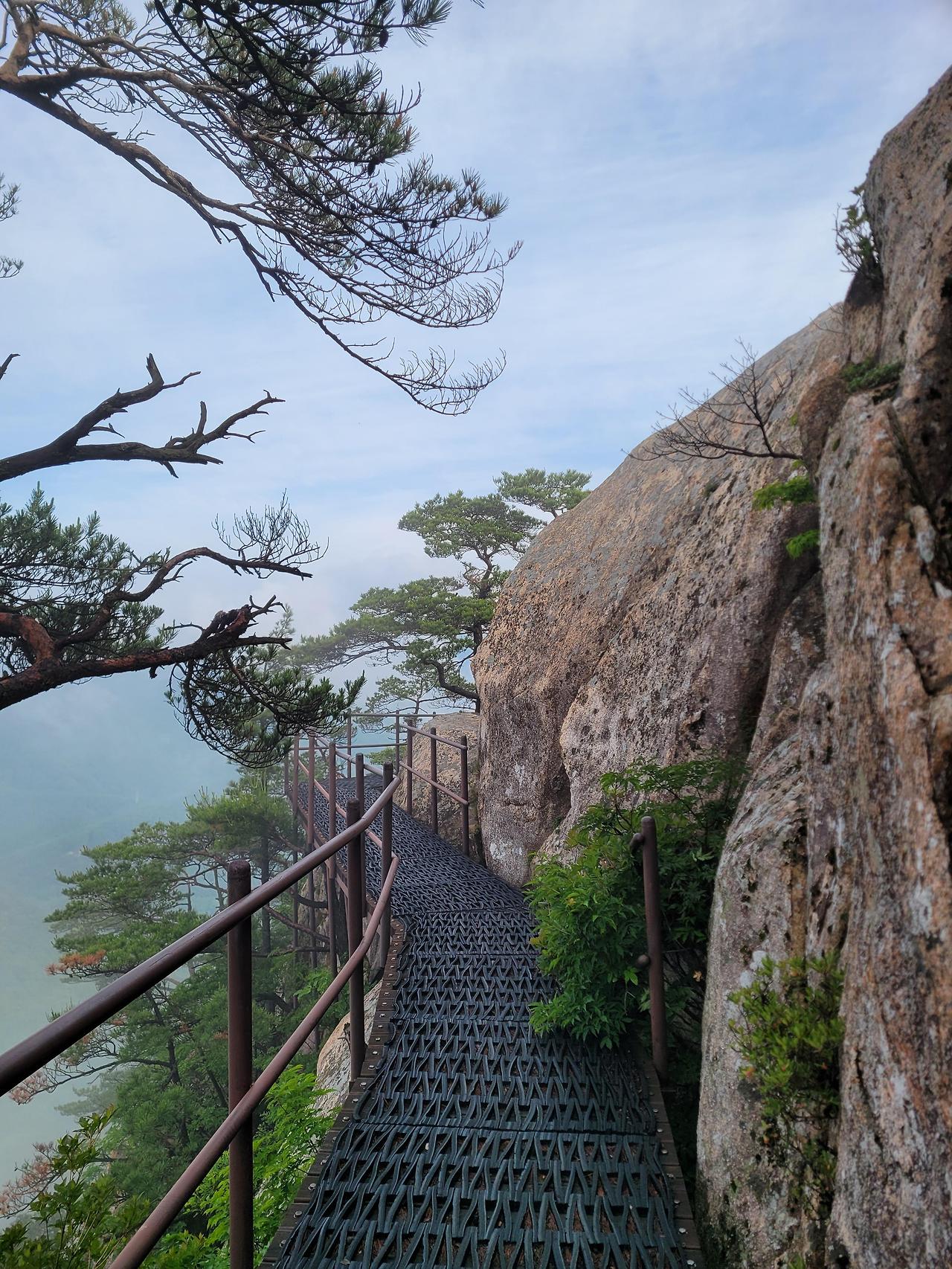 황장산 등산지도