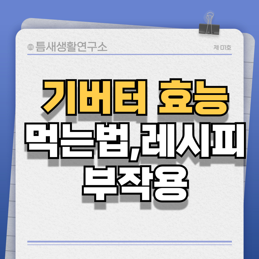 기버터효능-썸네일