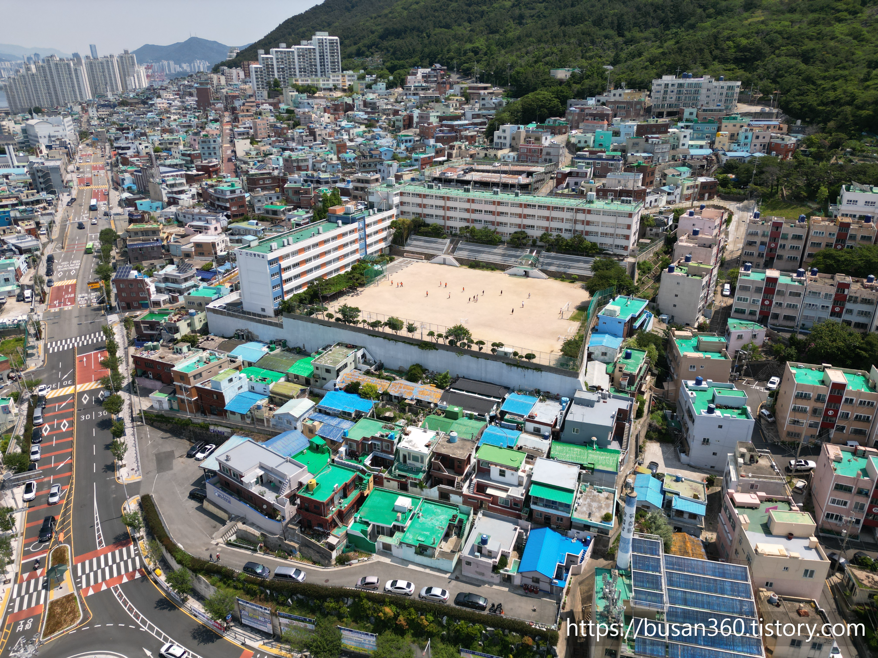 부산 신선중학교