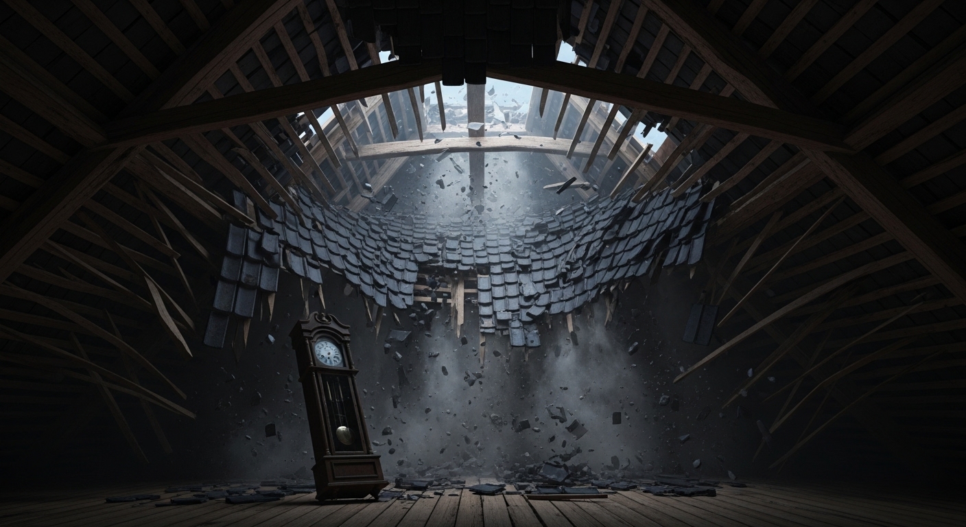 지붕이 무너지는 꿈