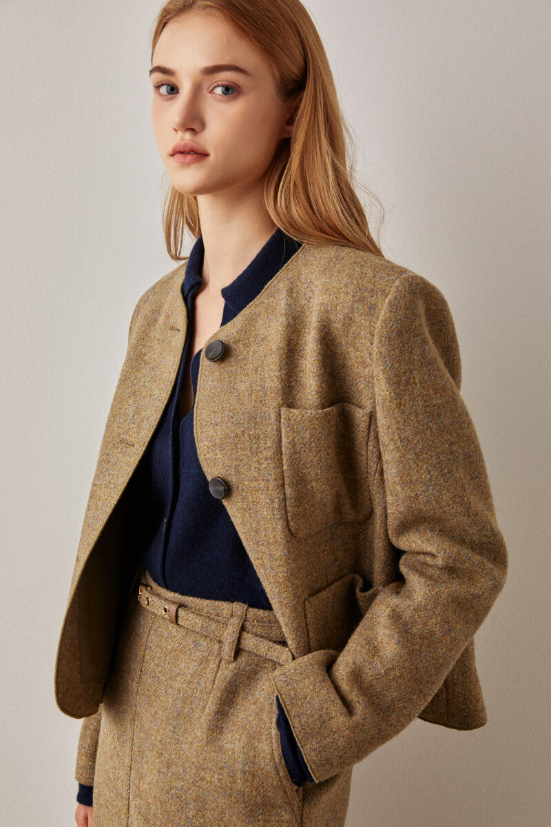 카키-울-긴팔-자켓-ATHE-VANESSABRUNO