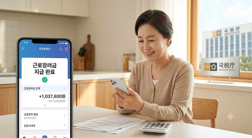 2026년 정부 근로장려금 기한 후 신청 자격 요건 안내 이미지