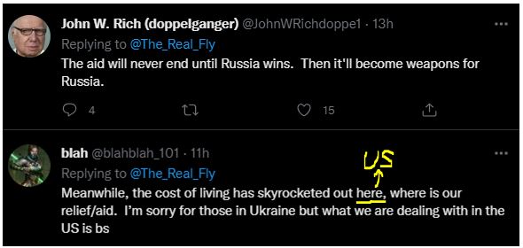 미국의 우크라이나 원조는 몇몇 미국인과 몇몇 우크라이나인 만 부자로 만든다