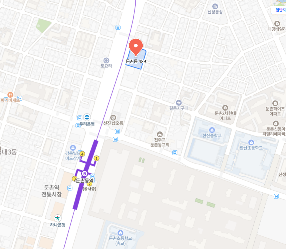 올림픽파크 서한포레스트 청약, 입지, 위치, 지도