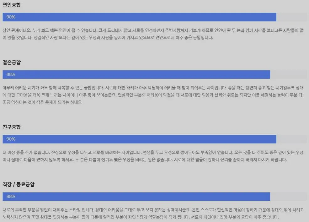 네이버 궁합