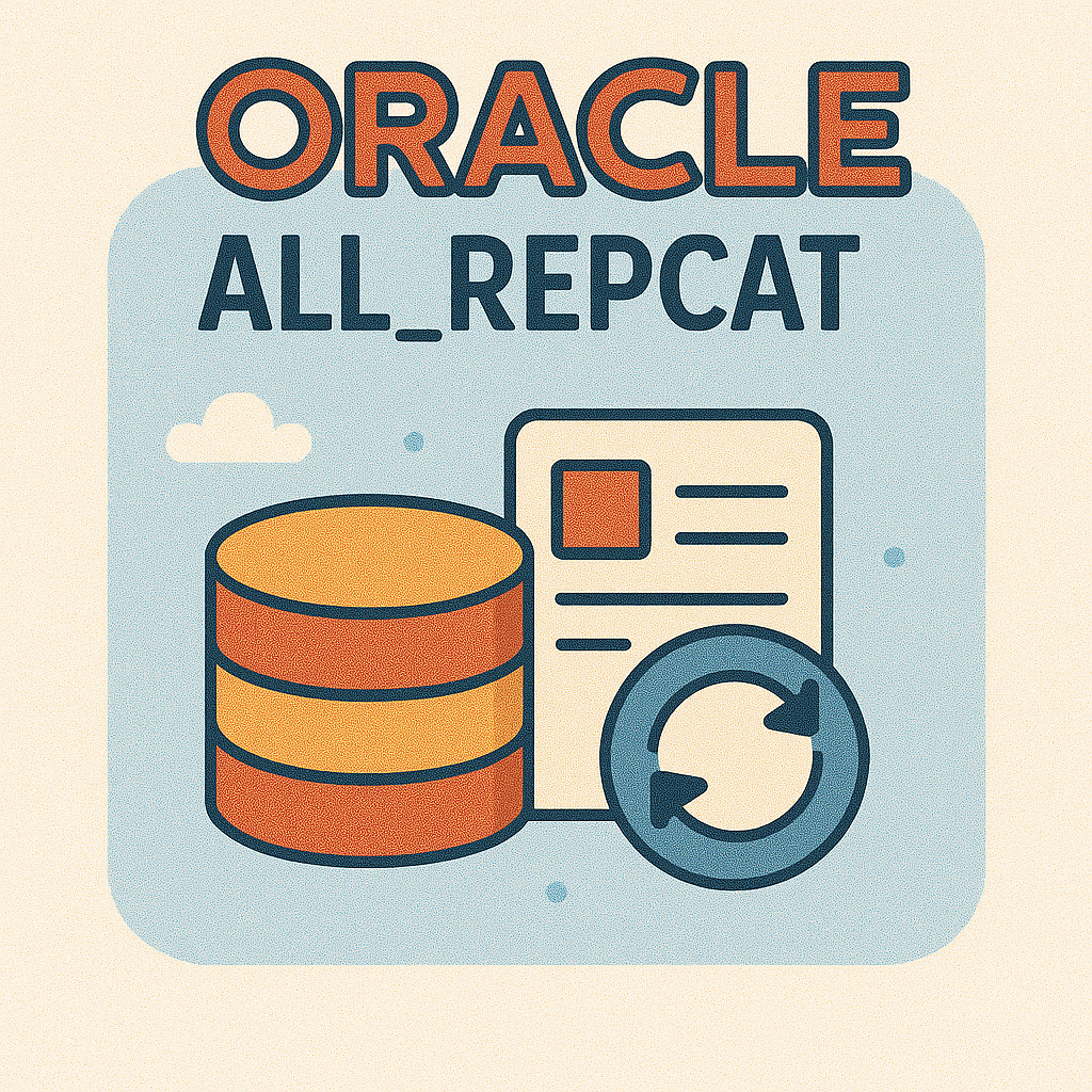 오라클 복제 환경의 핵심 뷰 완전 정복