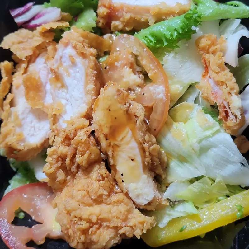 kfc-징거샐러드-사진