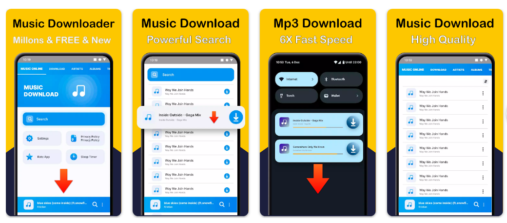 음악 Mp3 다운로드 &amp; 플레이어 Tubeplayer
