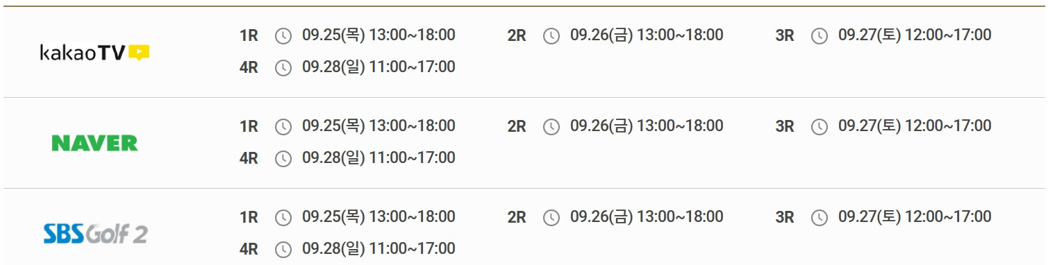 KPGA 현대해상 최경주 인비테이셔널