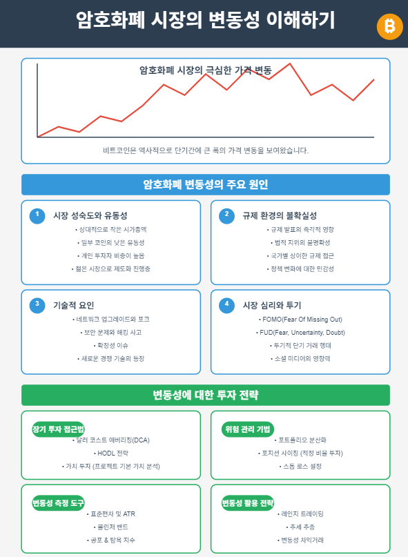 암호화폐 시장의 변동성 이해하기