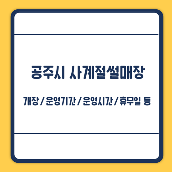 공주시 사계절썰매장