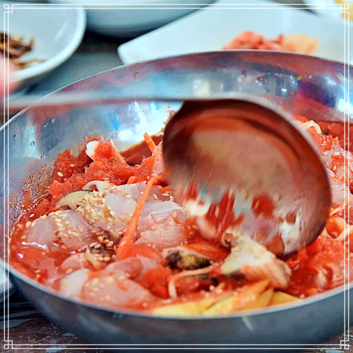 제부도, 전곡항 맛집 참소라숙회, 참소라 무침