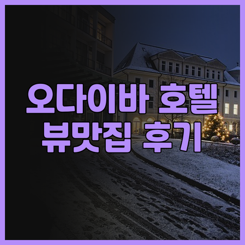 도쿄 오다이바 호텔 추천 그랜드 닛코