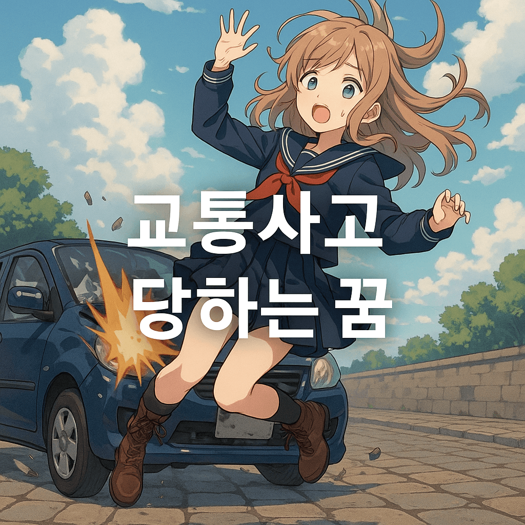 교통사고 당하는 꿈 해몽