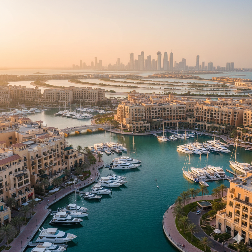 복합 키즈체험을 함께 할수있는 더 펄 카타르