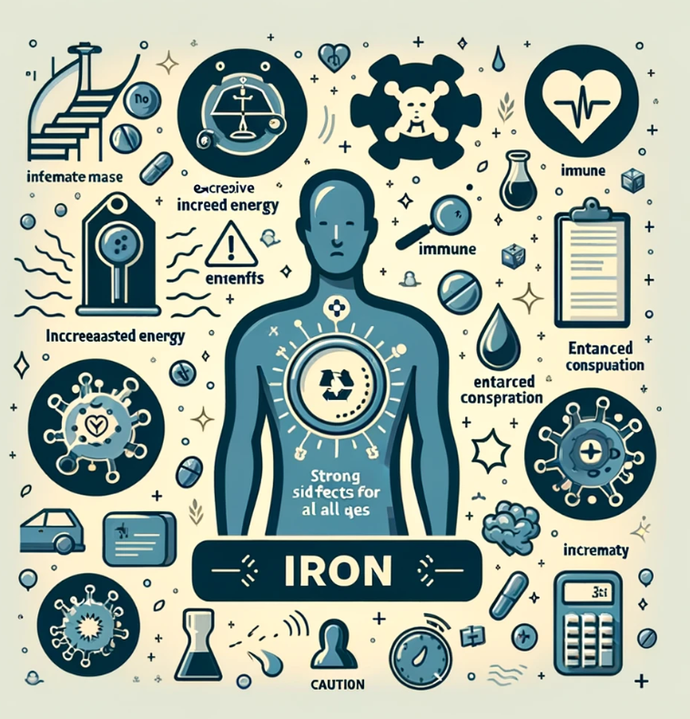 철분 효능 및 부작용