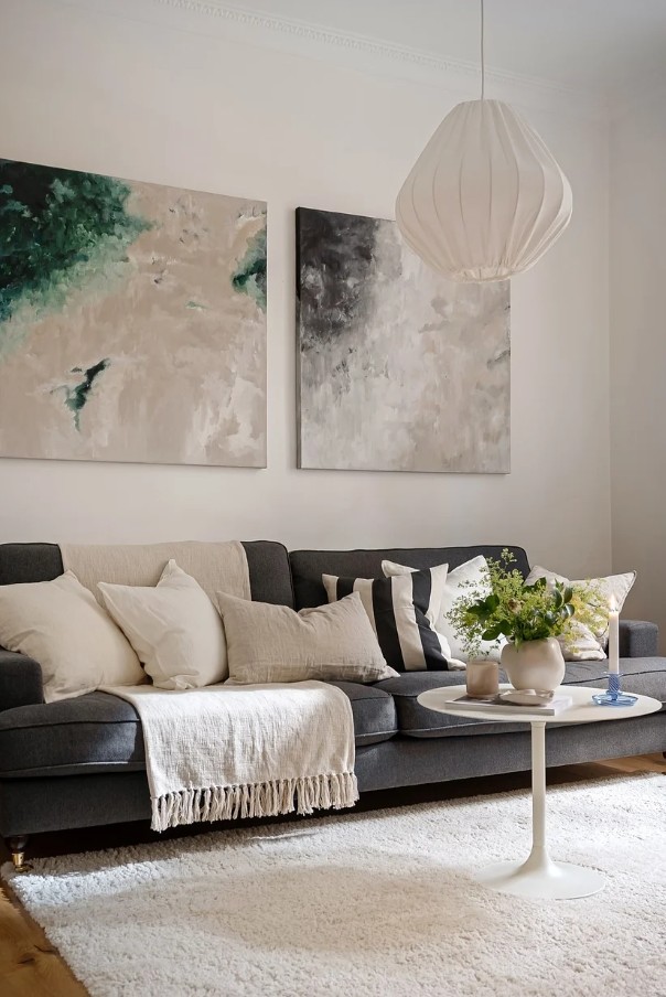 거실 대형 액자