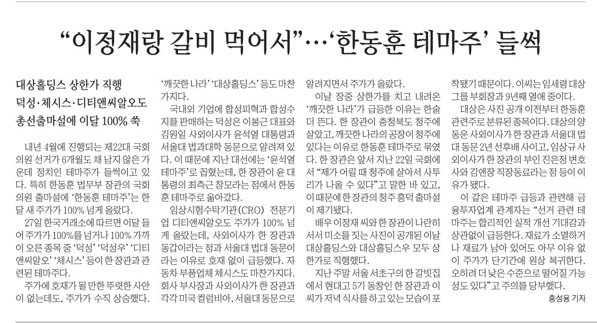 11월 28일 화 신문스크랩