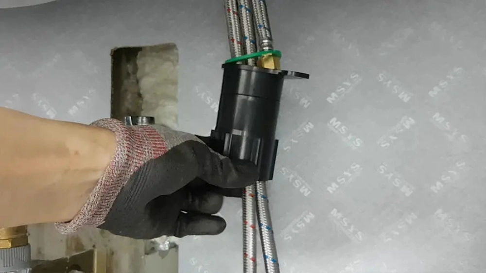 수전 고정 파이프