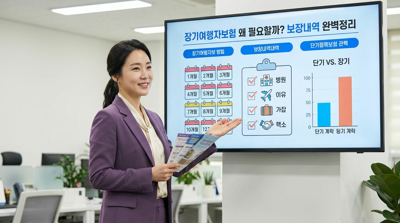 장기여행자보험 왜 필요할까 보장내역 완벽정리