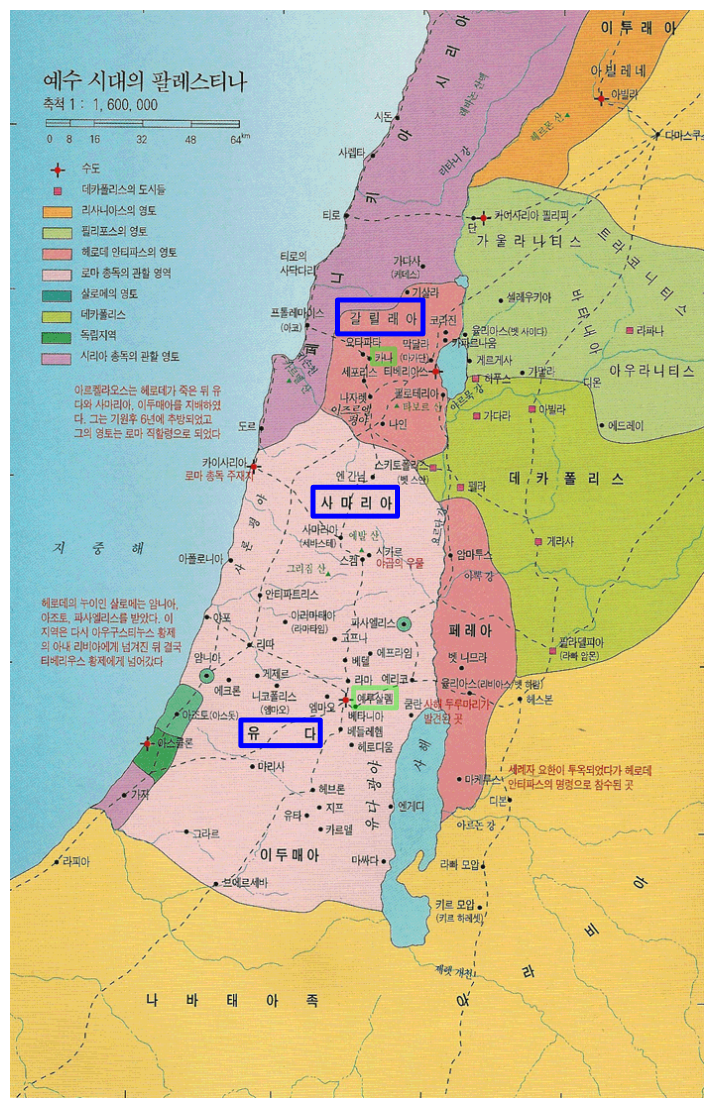 예수님 시대의 팔레스티나