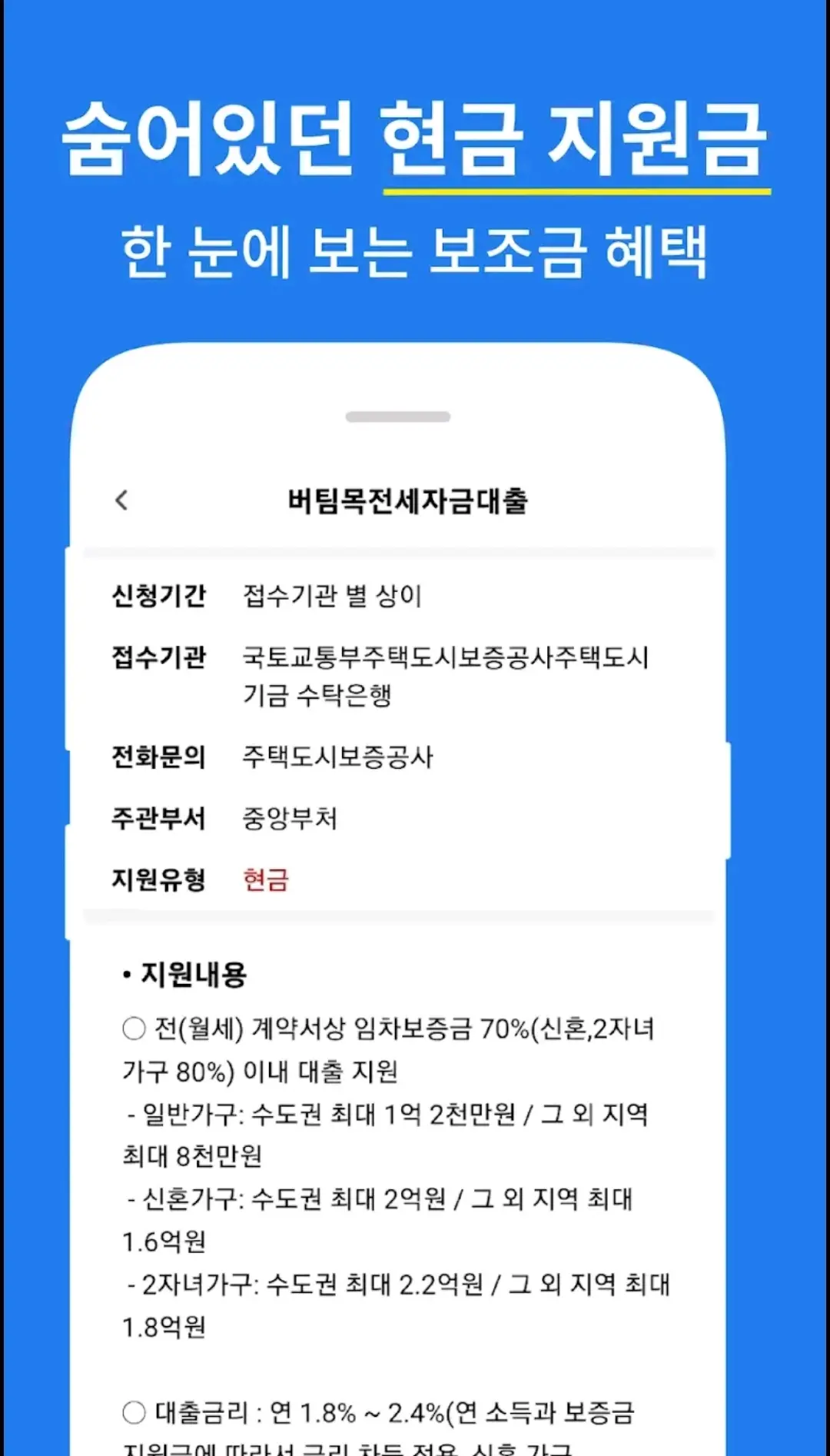 복지 알리미로 한눈에 보는 노인 복지혜택