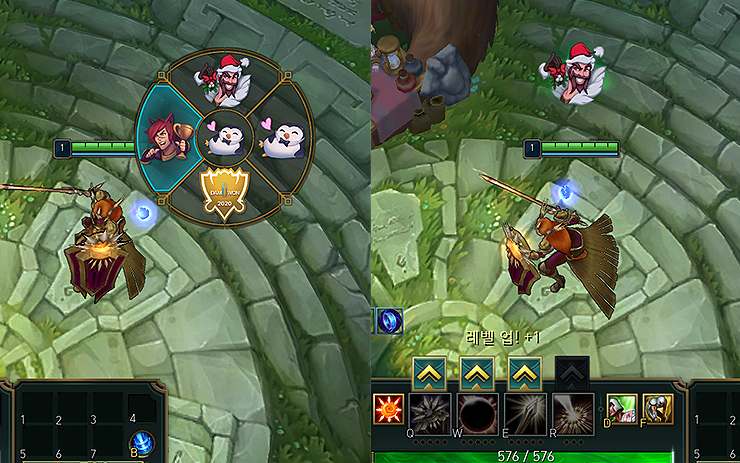 인게임-단축키로-감정표현-사용하는-장면