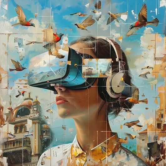 AR 아트 체험의 실제 사례