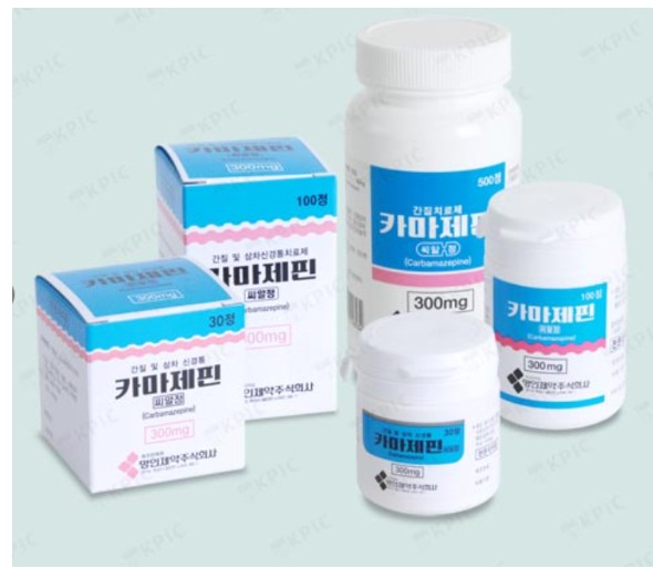 삼차신경 약물 카마제핀