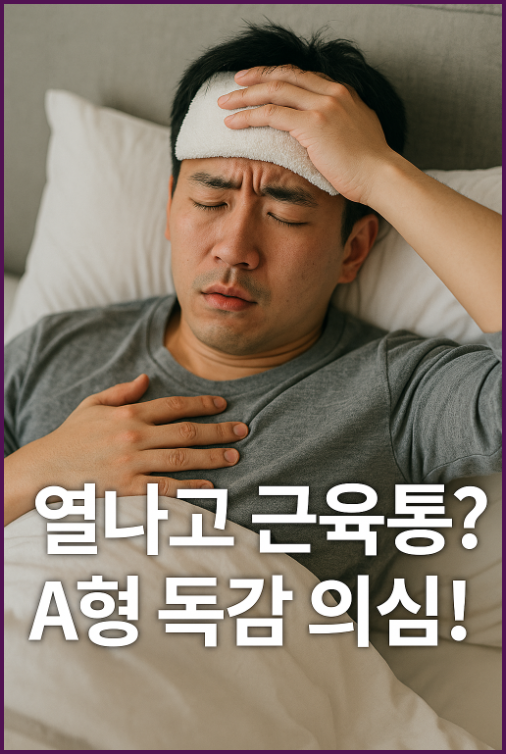 A형 독감 초기 증상과 전염력, 감기와 차이점 총정리