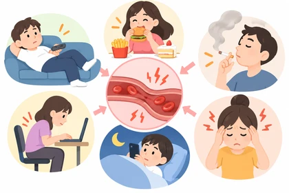 혈액순환에 영향을 주는 일상 습관16