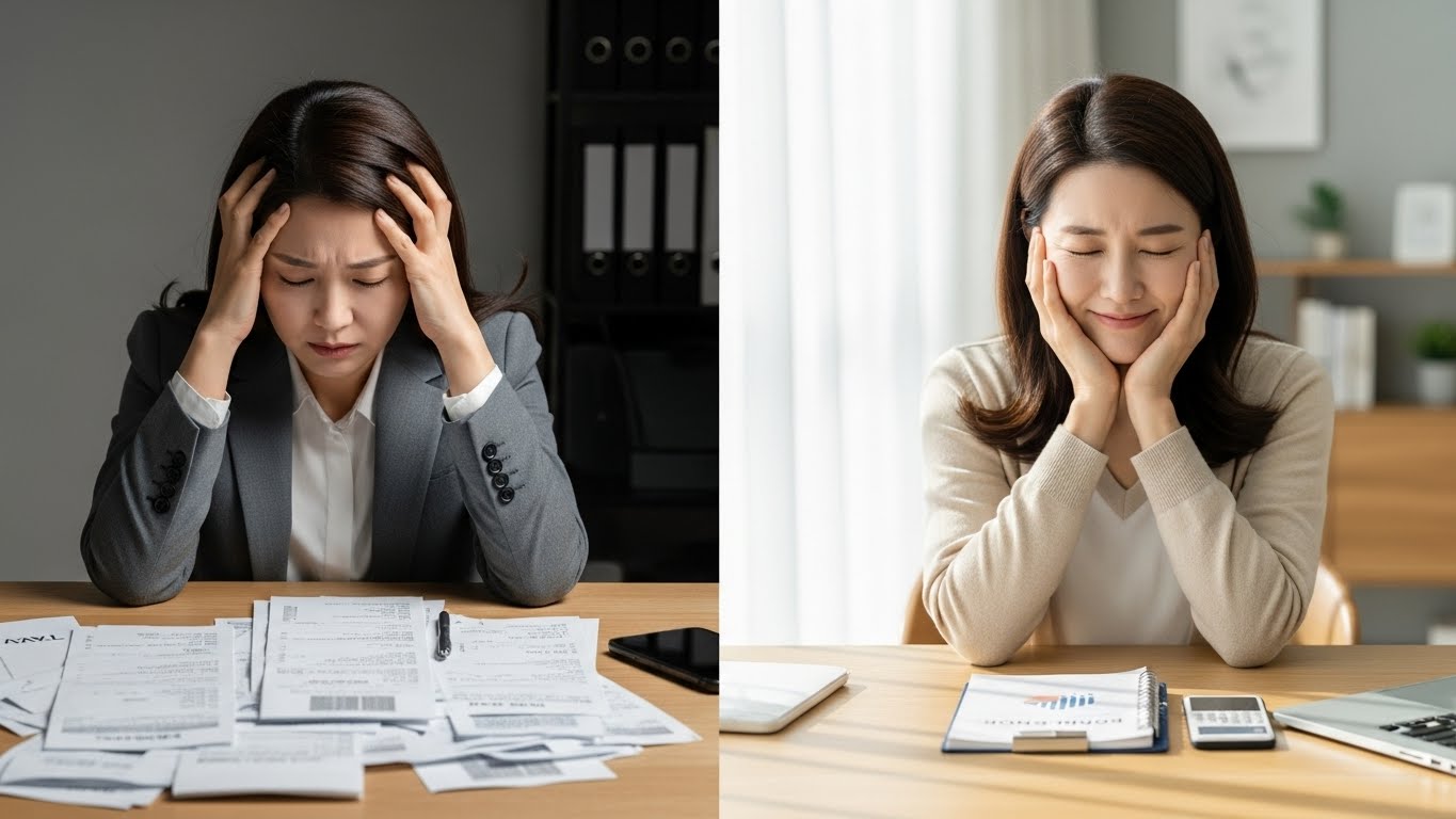 사업자 통장 변경