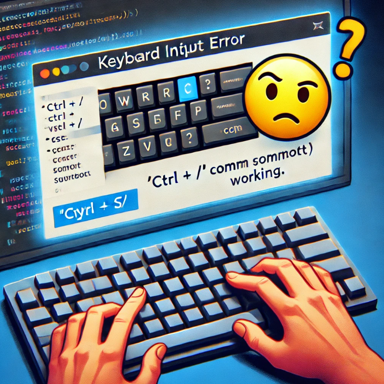 도우11 키보드 오류와 VSCode 단축키 문제