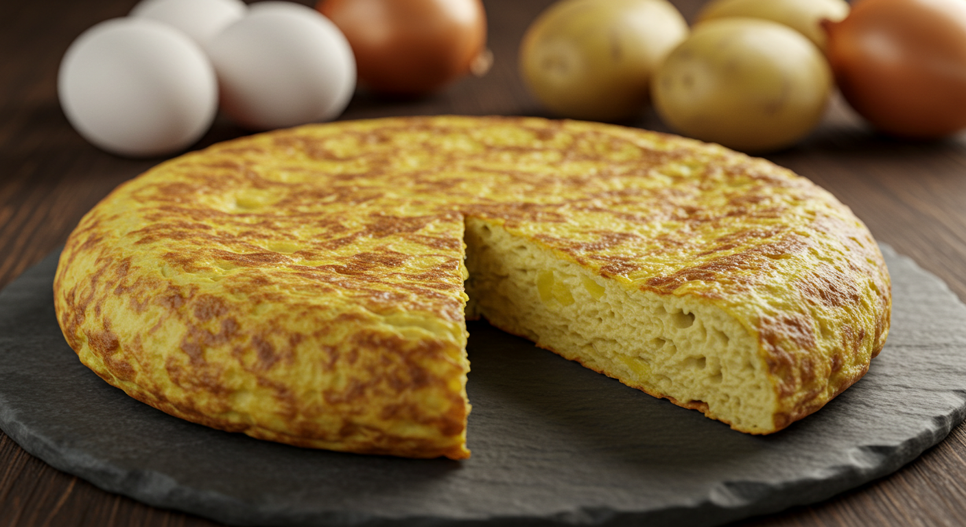 스페인 오믈렛 만들기