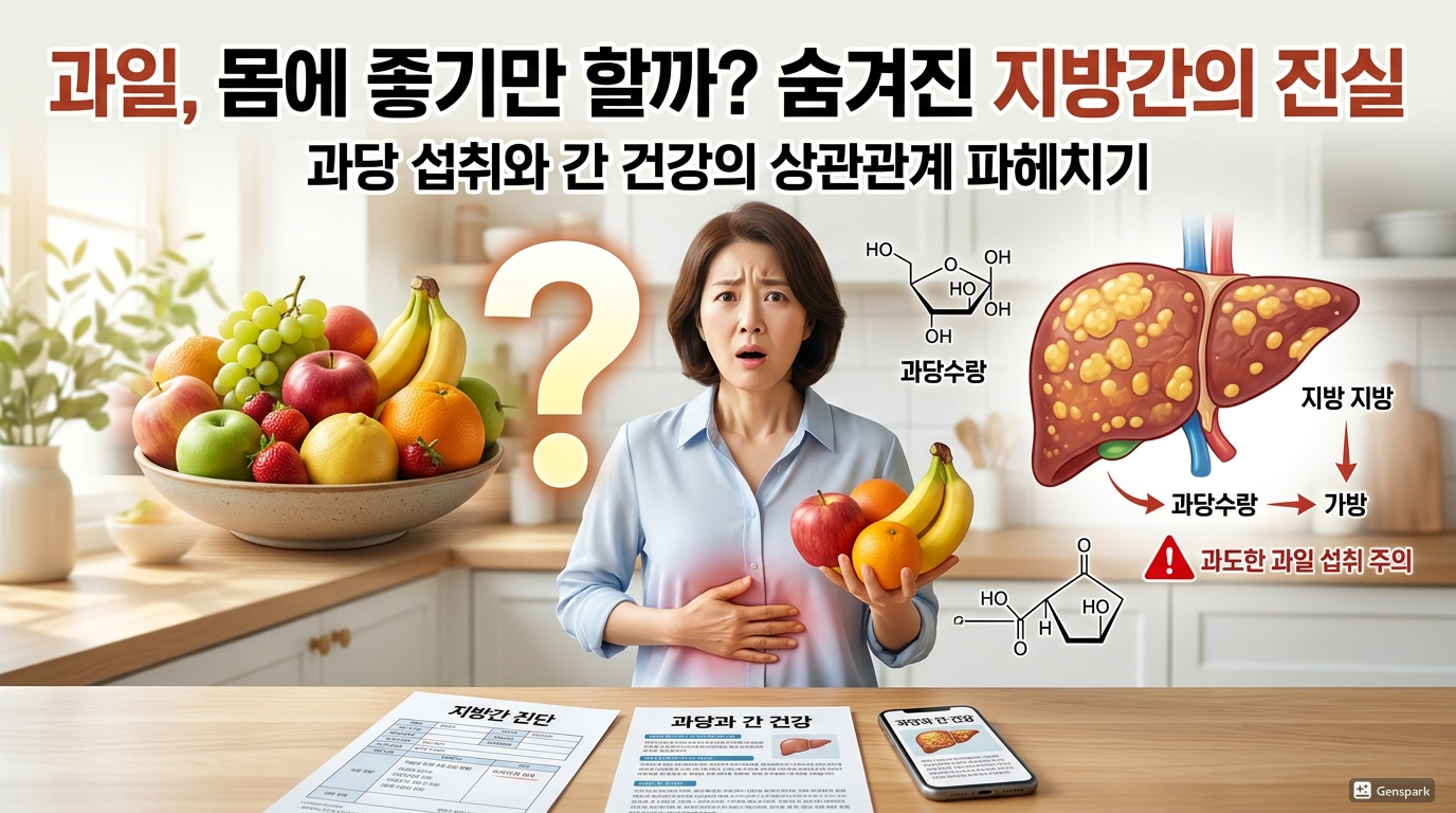 지방간과 과일 섭취의 숨겨진 관계
