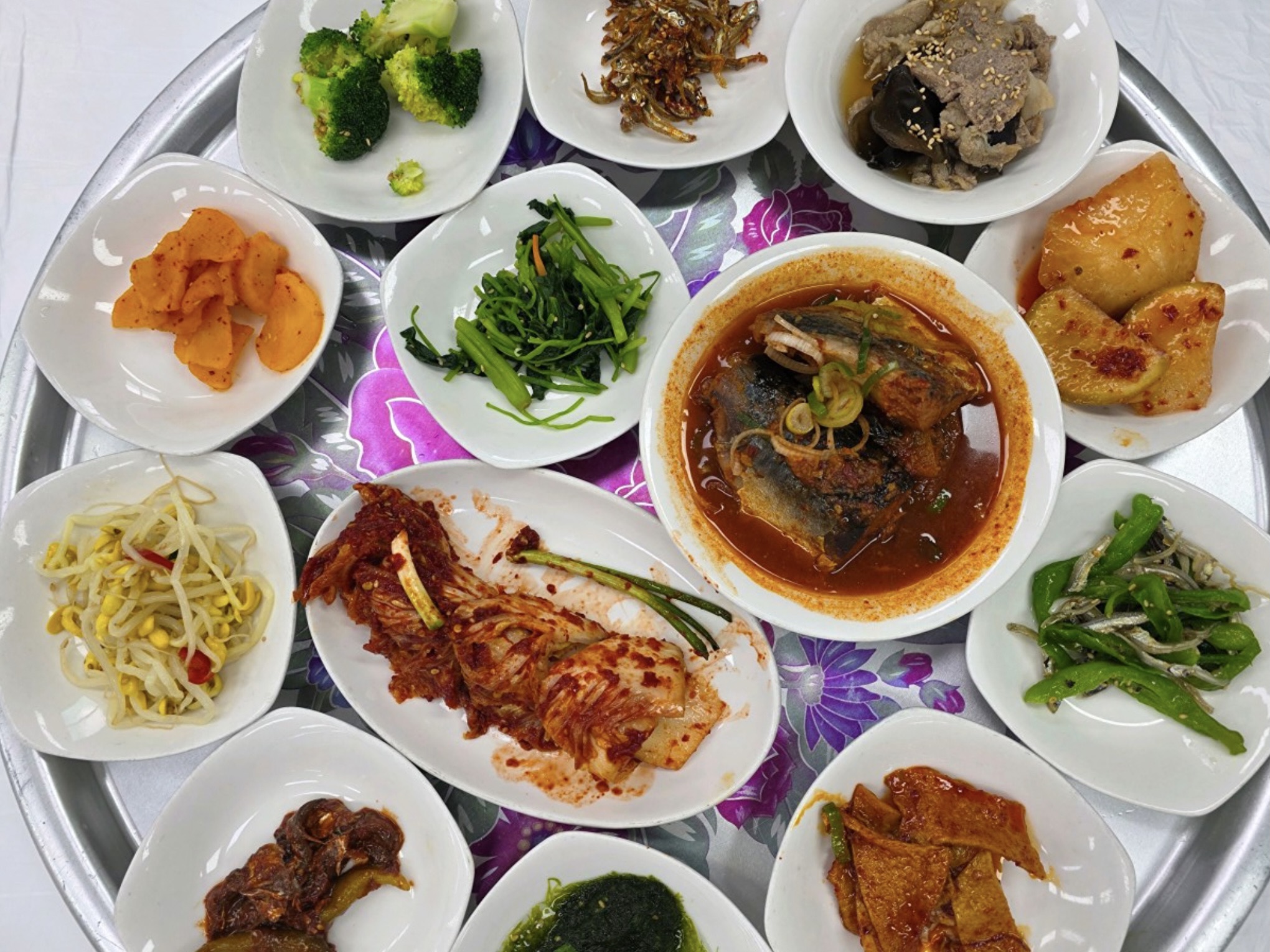영덕 실비식당 메뉴