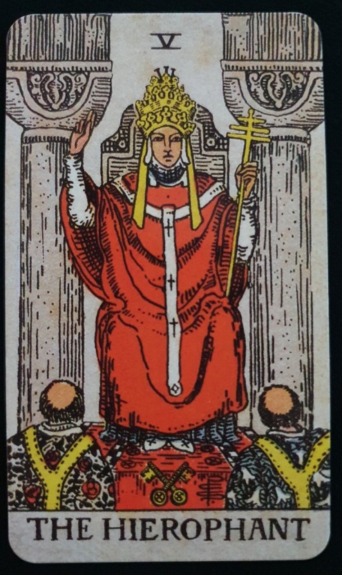 타로카드 5번 교황 관련 사진