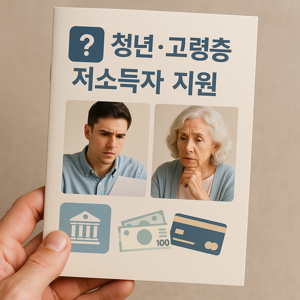 청년·고령층 저소득자 지원 팩트체크