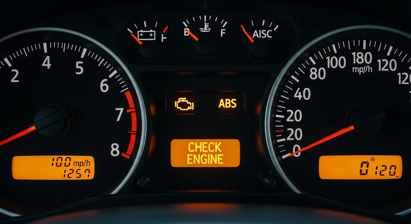 자동차 엔진 점검등