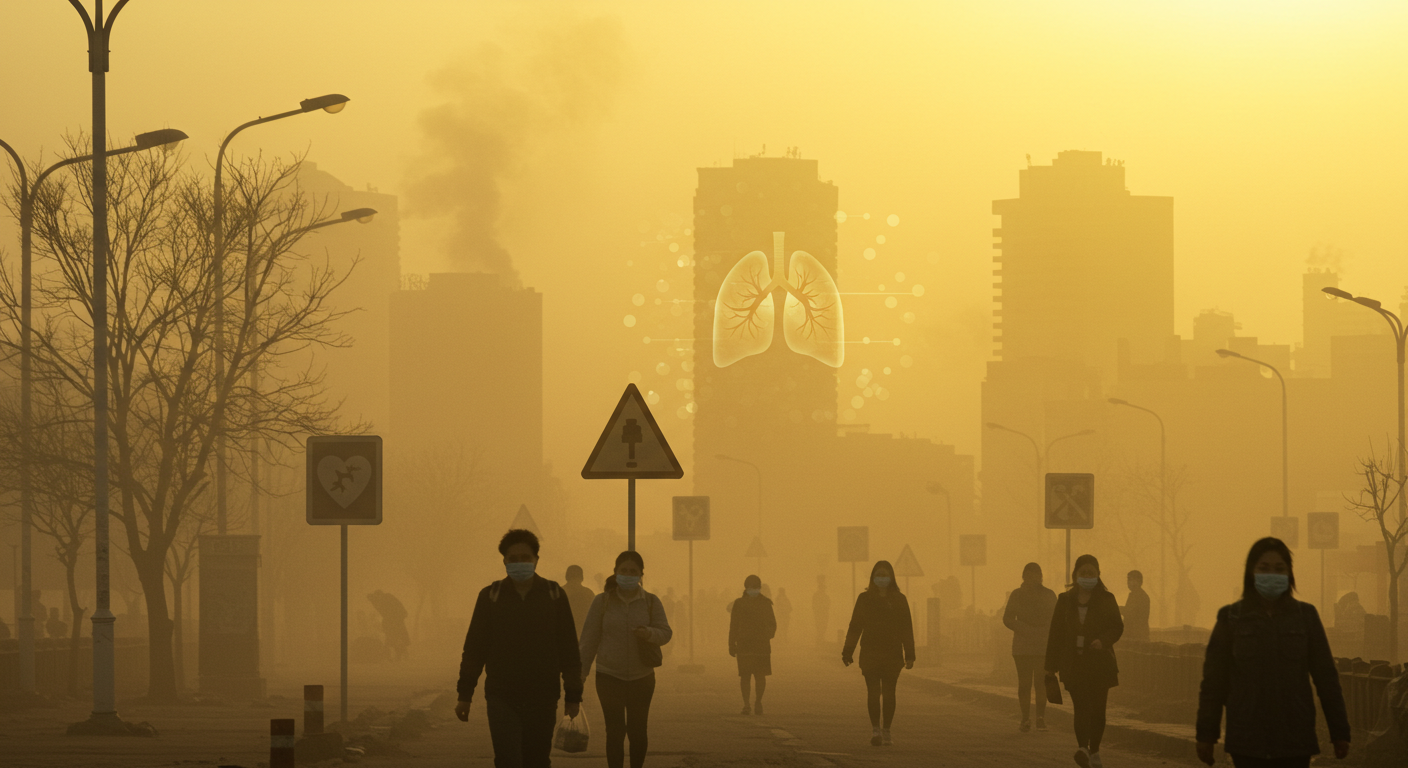 미세먼지, 황사 속 유해물질이 우리몸에 주는 영향