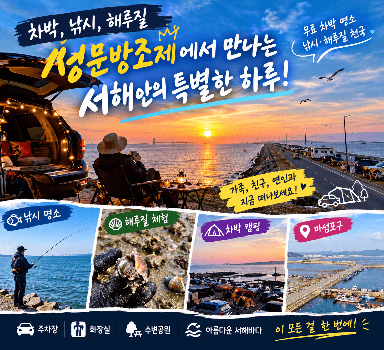 성문방조제 차박