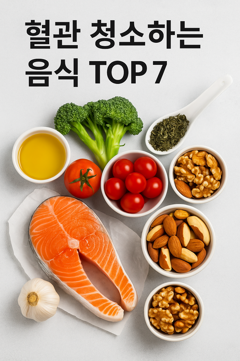 혈관 청소하는 음식 TOP7