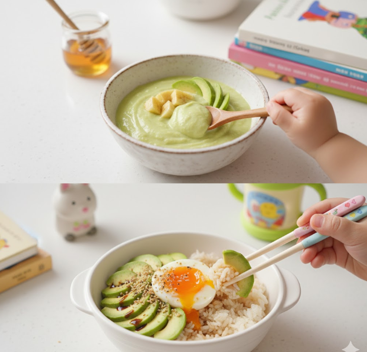 아이와 함께 아보카도 레시피